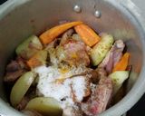 বাঙালি স্টাইল সবজি -মুরগির স্ট‍্যু      (Bangali style Sobji-murgir stew recipe in bengali) রেসিপির ধাপ 3 ছবি
