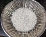 A picture of step 1 of Caramel Sabudana Kheer (Tapioca Pearls Pudding For Fasting).