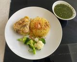A picture of step 5 of Chicken Biryani.