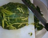 Foto langkah ke 2 dari resep Tumis kering daun pepaya vs daun singkong No MSG.