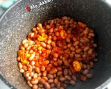 عکس مرحله 2 از دستور 🎀خوراک لوبیا چیتی با سیب‌زمینی و قارچ