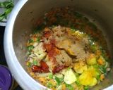 A picture of step 3 of Masala Bhaji Pulao.