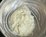 A picture of step 4 of Chhena Poda.