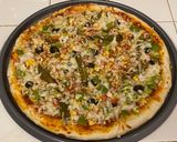 A picture of step 8 of Homemade Veggie Pizza.