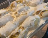 صورة لخطوة 5 من وصفة قواقع المكرونه المحشية🥠😋