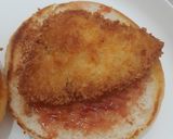 Foto langkah ke 6 dari resep Burger Ayam Homemade.