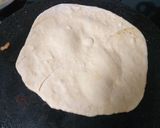 A picture of step 3 of Tandoori Roti.