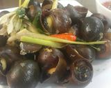 Hình bước làm 3 của món Ốc xào