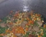 Foto langkah ke 4 dari resep Oseng Kombinasi Bakso Sambal Terasi.