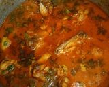 A picture of step 5 of Aloo Chicken Salan.