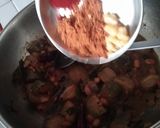 A picture of step 9 of Vangi Bhaat.