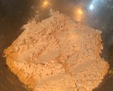 A picture of step 3 of Atta Gud Ladoo / Wheat Flour Jaggery Ladoo.
