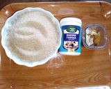 A picture of step 2 of Lebanese 🍰 cake.