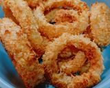 Foto langkah ke 6 dari resep Airfryer Onion Rings.