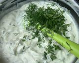 A picture of step 3 of Tzatziki.