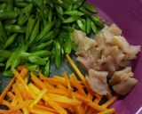 Foto langkah ke 1 dari resep Tumis Buncis Ayam.