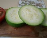 Foto del paso 1 de la receta: Zapallitos con huevo y queso