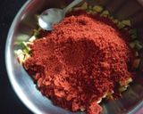 A picture of step 2 of Tangy Spicy Mango pickle.