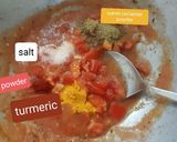 A picture of step 5 of Sev tameta nu shake.