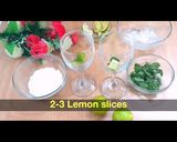 A picture of step 1 of Virgin Mojito.