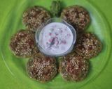 A picture of step 6 of Methi Bajri Mini Pudla.