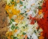 கேரட் பீன்ஸ் முட்டைக்கோஸ் பொரியல்(carrot beans cabbage poriyal recipe in tamil) ரெசிபி ஸ்டேப் 3 புகைப்படம்