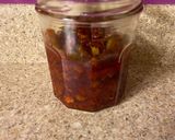 A picture of step 2 of Runner bean pickle.