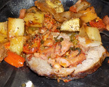 Foto del paso 11 de la receta: Colita rellena acompañada con verduras al horno