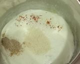 A picture of step 2 of Malpua Rabdi.