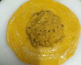 A picture of step 1 of Embossed Stuffed Moong Dal paratha.