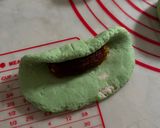 Foto langkah ke 4 dari resep Bakpao Kerang Pandan.