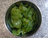 Foto del paso 1 de la receta: Cintas de espinaca