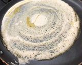 A picture of step 2 of Brown rice butter dhosa.