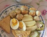Foto langkah ke 10 dari resep Siomay kuah kacang.