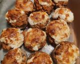 Töltött gombafejek recept fázis 4 fotója