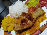 Pollo en miel, jengibre y limón! 🍋🍯