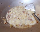 Foto langkah ke 5 dari resep Spicy Pasta Alfredo.
