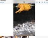 Foto del paso 4 de la receta: Pollo de caserío al espetón giratorio