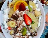 صورة لخطوة 1 من وصفة سلطة فواكه و نوتيلا🍫