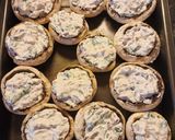 Sajtkrémes-spenótos töltött gomba recept fázis 5 fotója