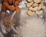A picture of step 1 of Healthy Sattu Bites (no fire recipe).