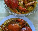 Foto langkah ke 3 dari resep Kepiting Santan Pedas.