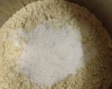 A picture of step 1 of Sattu powder chilla - High protein breakfast.