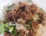 Hình bước làm 8 của món Phở xào bò