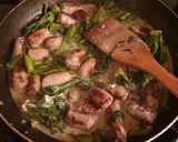 A picture of step 7 of Sausage and Broccoli Pasta.