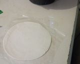 A picture of step 1 of Samosa puff.