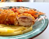 Foto langkah ke 10 dari resep Chicken Cordon Bleu ala Solaria.