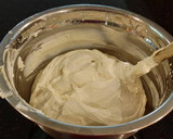 A picture of step 15 of Apple Spice Layer Torte with Caramel Mousse Filling and Frosting.