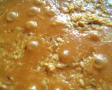 A picture of step 5 of Vangi bhat(eggplant rice).