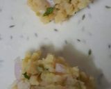 A picture of step 6 of Khati meethi aloo samosa chat.